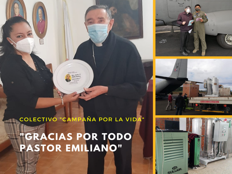 “Campaña por la vida” gracias por todo pastor Emiliano.