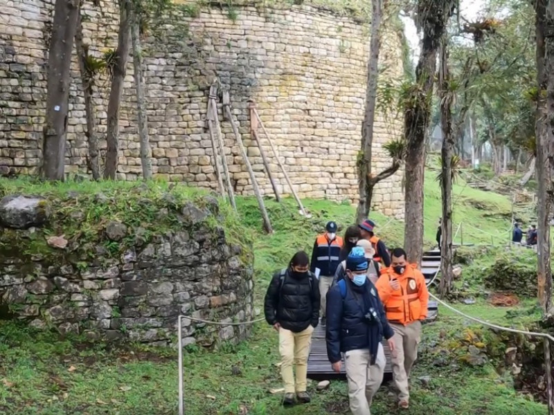 Kuélap, en riesgo de colapso permanente con 22 puntos críticos.