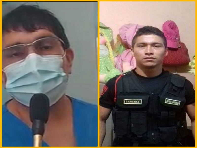 Efectivo policial Yulinio Sánchez tiene varios órganos afectados.