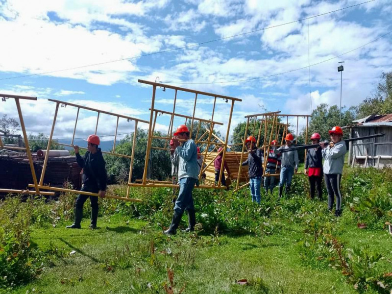 Continúan trabajos de protección del Complejo Arqueológico de Kuélap