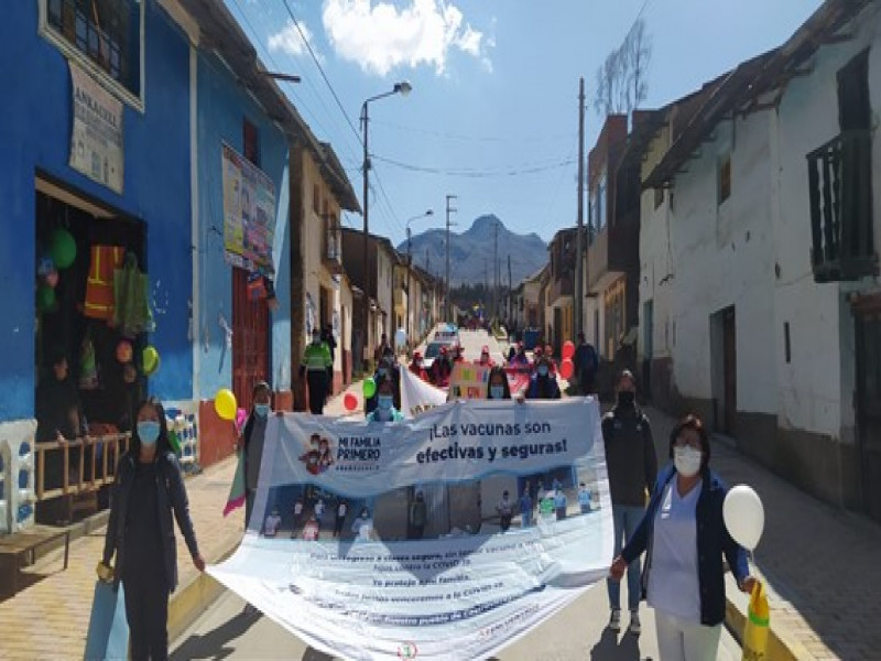 Mi familia primero #NoMásCOVID, una campaña de Lutheran World Relief que nos une a todos en el cuidado y prevención.