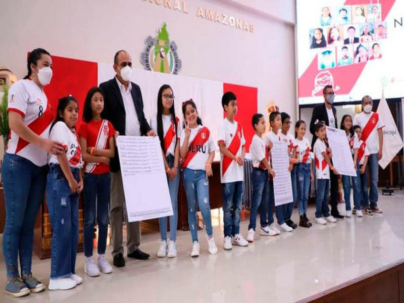 Otorgan registro de la obra conjunta “herencias” a 13 niños de Amazonas.