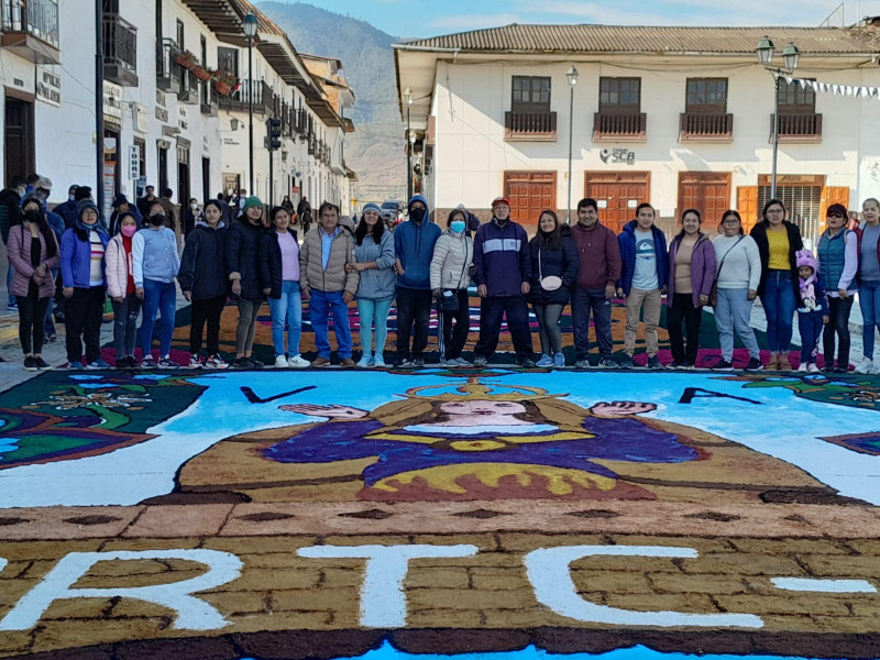 DRTC ganó concurso de alfombras Virgen Asunta 2022