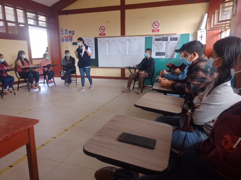 ODPE Chachapoyas, habilitó 78 locales para jornada de capacitación a miembros de mesa