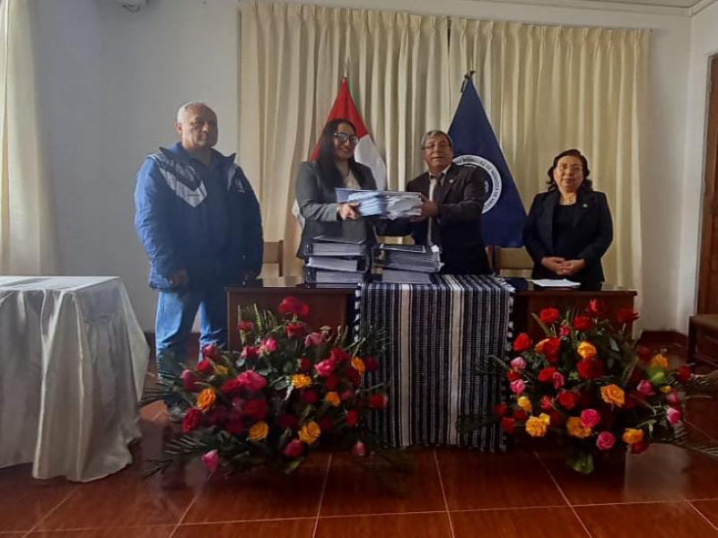 Beneficencia de Chachapoyas recepciona expediente técnico del nuevo Cementerio Ecológico de Chachapoyas