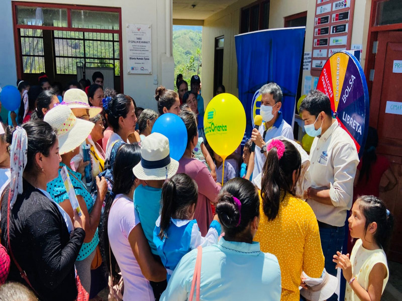 Electro Oriente brindó charlas sobre prevención de accidentes eléctricos en poblados de Bagua.