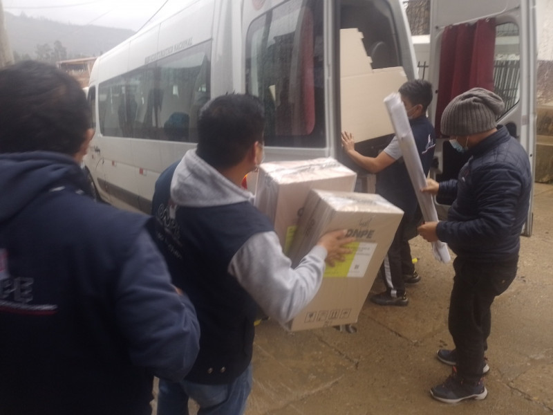 ODPE Chachapoyas inició el despliegue del material electoral a los distritos más lejanos