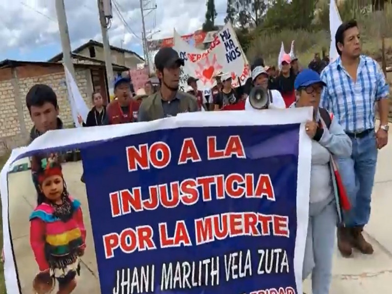 Con movilización solicitan rotación de Fiscal Clara Casas Pereda.