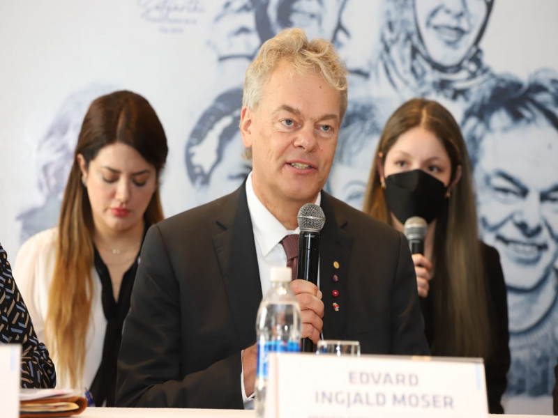 Edvard Moser: “El gran conocimiento no solo viene de grandes universidades, sino proviene de la persona misma”