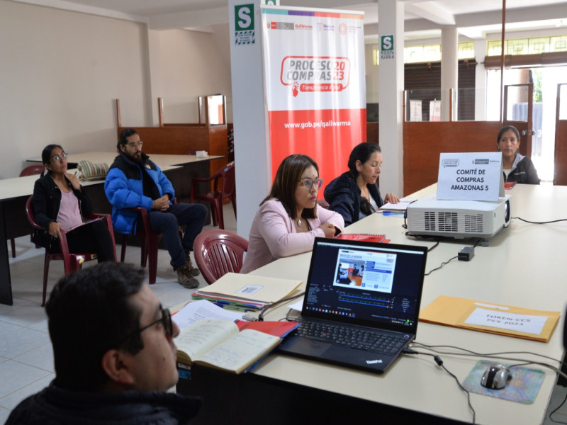 Qali Warma: proceso de compras electrónico se efectúa con transparencia y neutralidad en Amazonas.