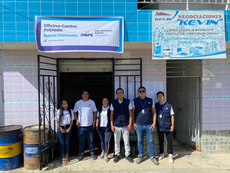 ODPE Chachapoyas ya instaló oficinas distritales y centros poblados