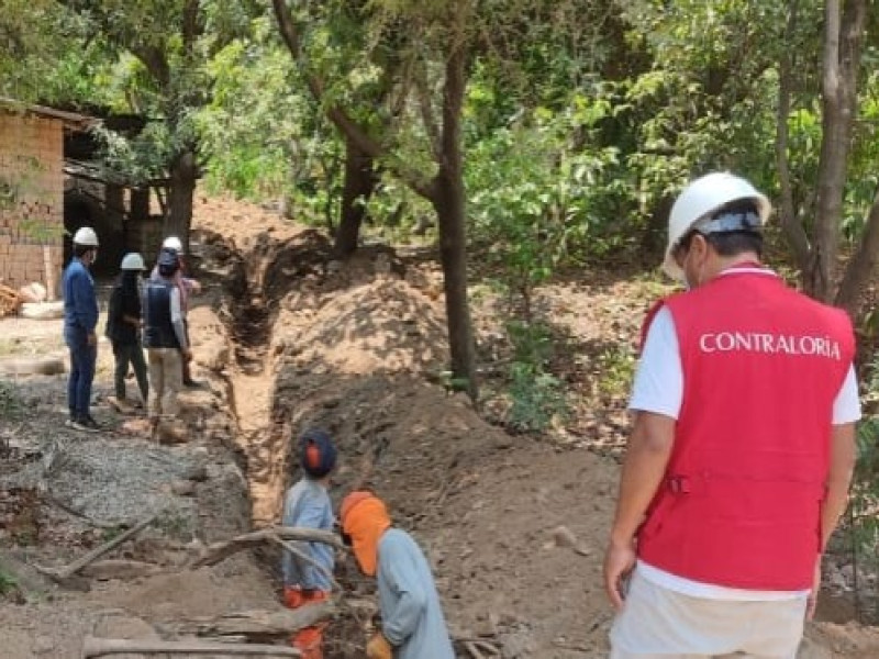 Controlaría detectó pagos por trabajos no ejecutados en obra de agua potable y saneamiento en Chuquibamba.
