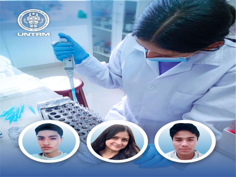 Estudiantes de la UNTRM ganan concurso de ciencia y obtienen financiamiento de sus tesis.