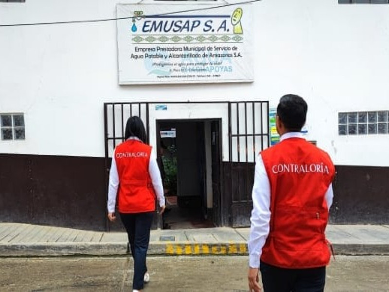 Irregularidades en tres empresas de agua y alcantarillado de Amazonas.