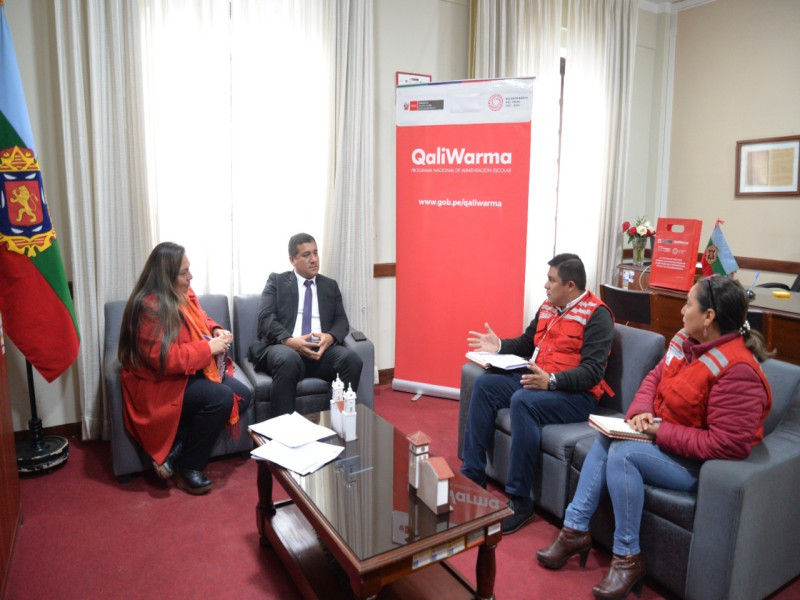 Qali Warma y MPCH Fortalecen Cogestión Del Servicio Alimentación Escolar
