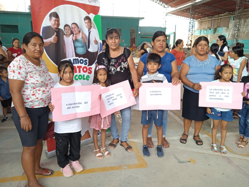 Programa Juntos promueve la matrícula oportuna de más de 35 mil estudiantes en la región Amazonas