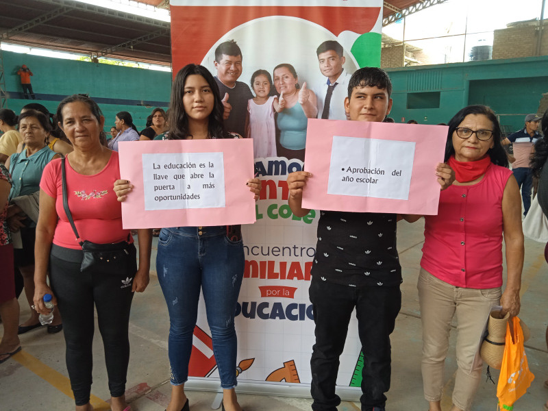 Programa Juntos promueve la matrícula oportuna de más de 35 mil estudiantes en la región Amazonas