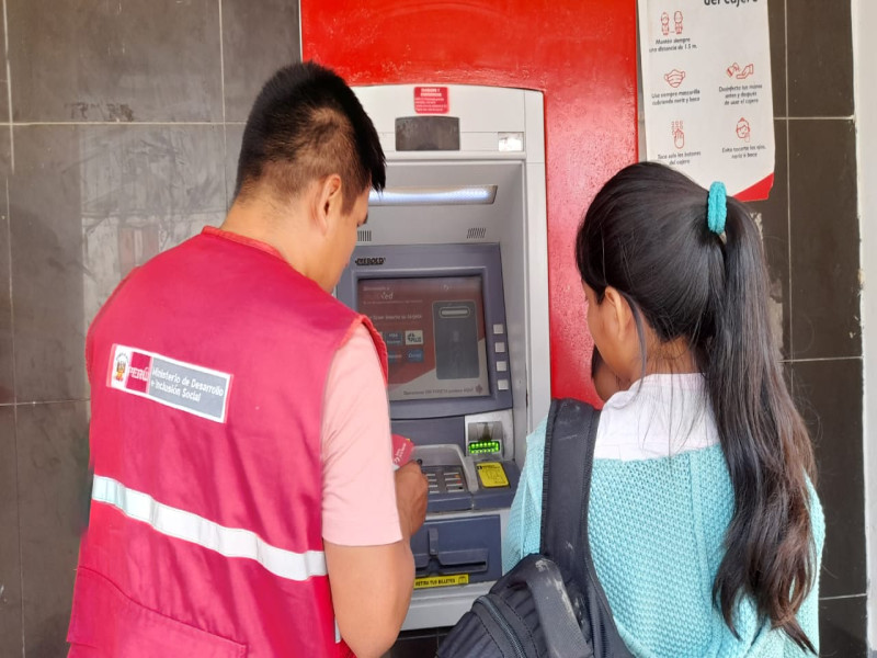 Amazonas: Más de 200 nuevas familias Awajún del programa Juntos ya cuentan con tarjeta de débito