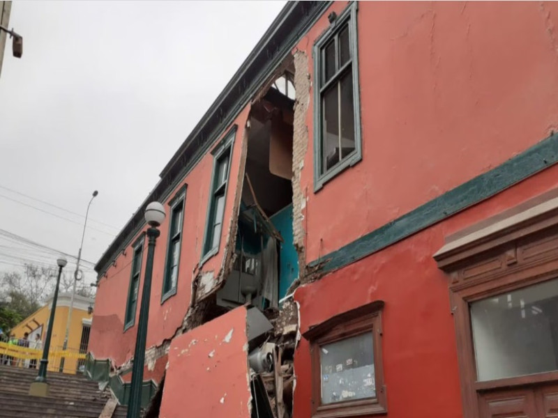 Inmuebles declarados patrimonio cultural en peligro de derrumbe