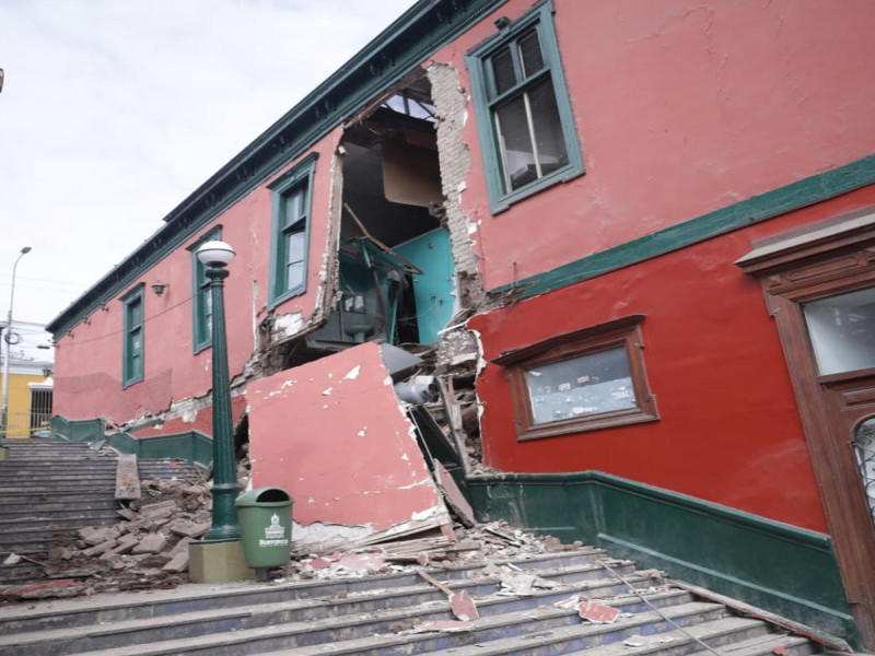 Inmuebles declarados patrimonio cultural en peligro de derrumbe