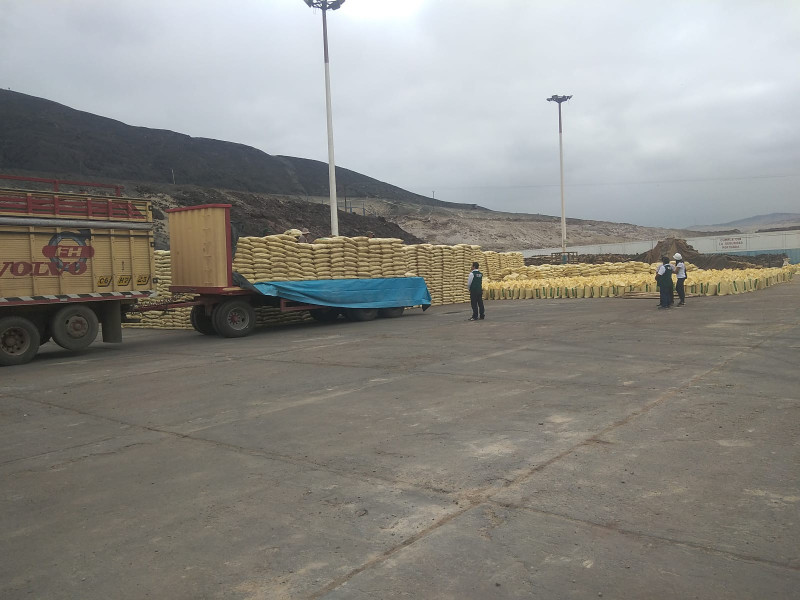 AGRO RURAL ENTREGÓ 270 TONELADAS DE GUANO DE LAS ISLAS PARA BENEFICIAR A MÁS DE 500 FAMILIAS EN CAJAMARCA Y AMAZONAS