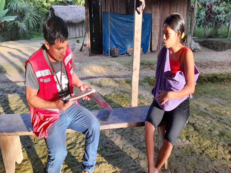 Amazonas: Más de 1200 nuevas familias de comunidades nativas fronterizas fueron afiliadas a Juntos en 2023