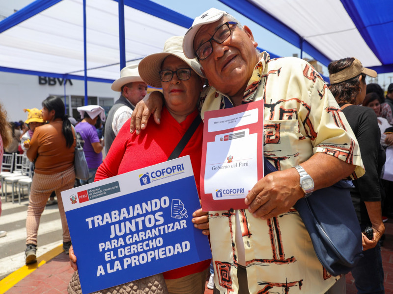 COFOPRI reafirma que toda acción de la institución es gratuita