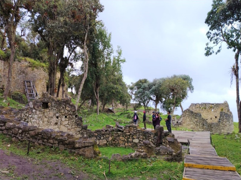 Ministerio de Cultura implementó mejoras en el sistema de drenaje de Kuélap para evitar colapsos