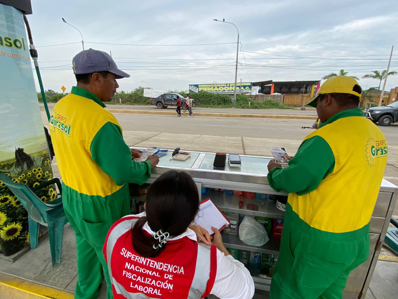 Sunafil: Trabajadores de grifos deben contar con Seguro de Vida ley obligatorio