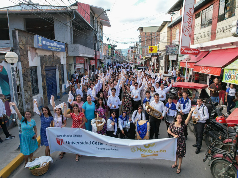 UCV participó en Semana Turística de Moyobamba para fortalecer la identidad y cultura