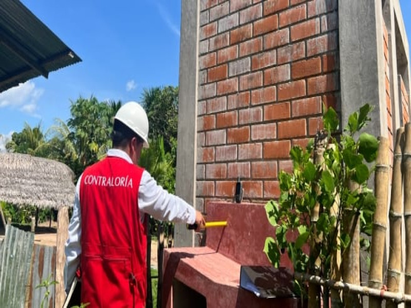 Proyecto valorizado en S/ 2.5 millones Contraloría alerta deficiencias técnicas en obra de agua potable en Imaza Mediante control concurrente a Programa Nacional de Saneamiento Rural