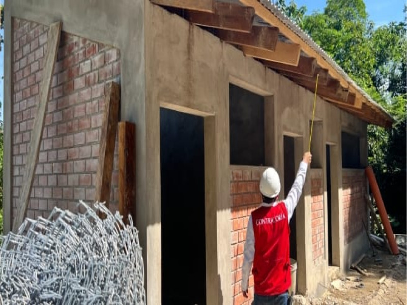 Proyecto valorizado en S/ 2.5 millones Contraloría alerta deficiencias técnicas en obra de agua potable en Imaza Mediante control concurrente a Programa Nacional de Saneamiento Rural