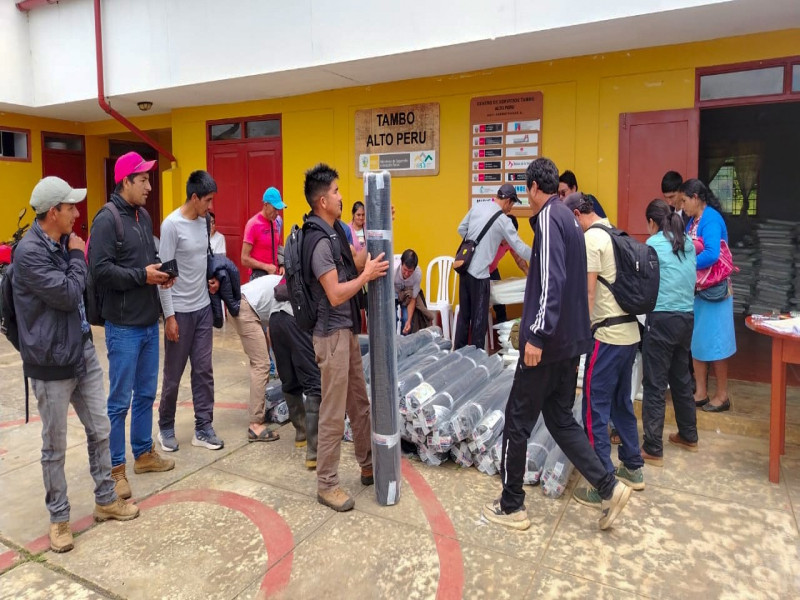 Amazonas: Tambos del Programa PAIS promueve desarrollo productivo del café y cacao