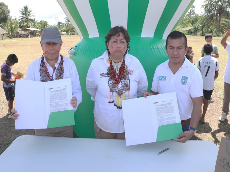 Devida transfiere S/150 mil a Condorcanqui para prevenir el consumo de drogas