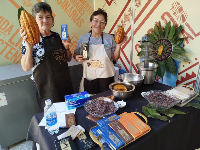 Festival de cacao y chocolate Amazonas generó más de S/. 44 mil soles en ventas
