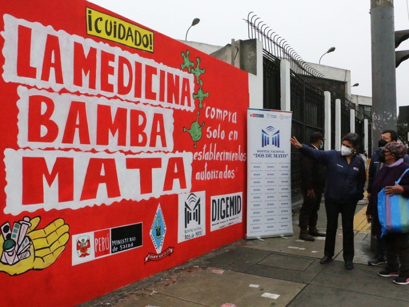 Diresa y Digemid lanzarán campaña: "La medicina bamba mata" 