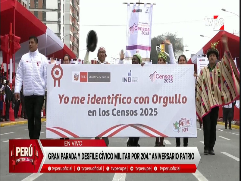 "Yo me identifico con orgullo en los Censos Nacionales 2025"