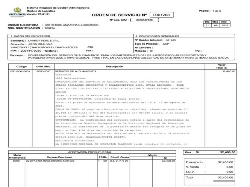 Gobernador regional repone a Pastor Izquierdo como director de la DREA en medio de nuevas críticas.