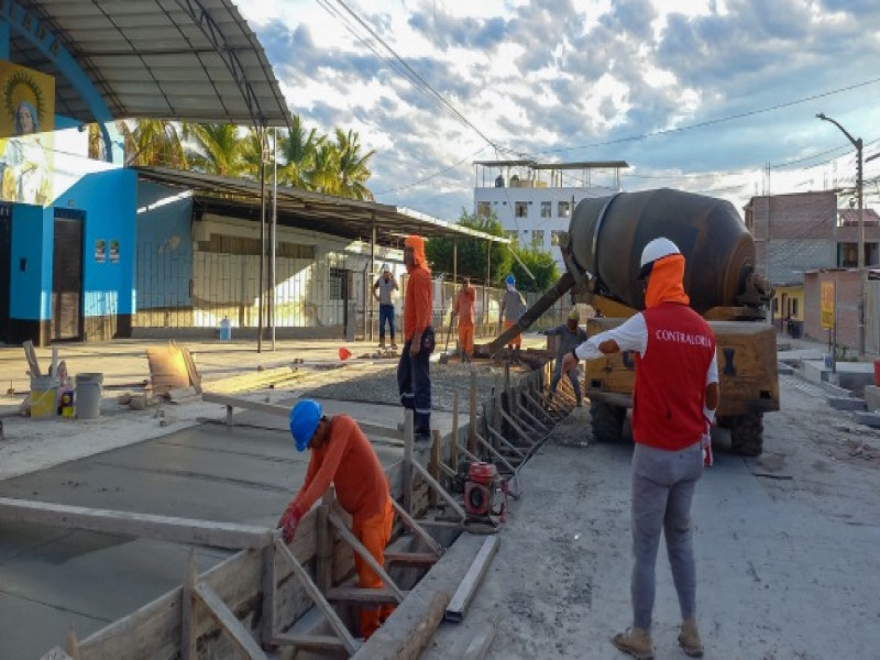 Deficiencias constructivas y riesgos de seguridad en obra vial en Bagua