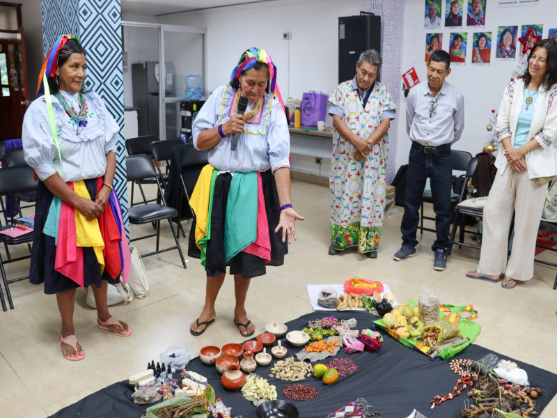 Inauguran encuentro de mujeres indígenas para la protección de la biodiversidad y saberes ancestrales.
