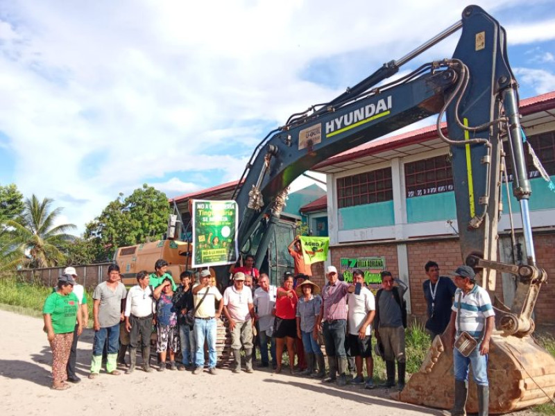 Población desaloja a empresa Minera Huallaga SAC en Huánuco.