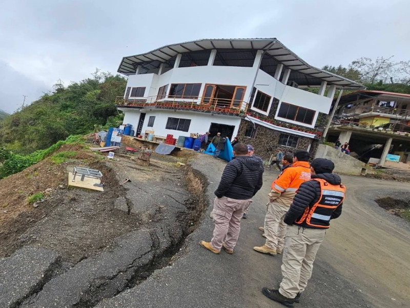 Evalúan instalación de albergues temporales en Choctamal.