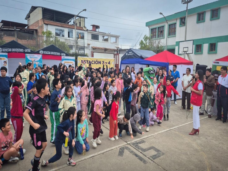 Municipalidad de Chachapoyas promueve conciencia ambiental en escolares junto al MIDIS