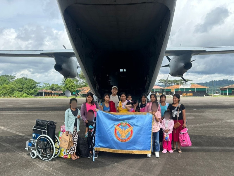 Ocho niños awajún regresan a Condorcanqui tras exitosas cirugías en Lima